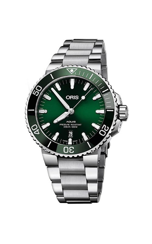 Oris 733.7730.41.57M Aquis Erkek Kol Saati