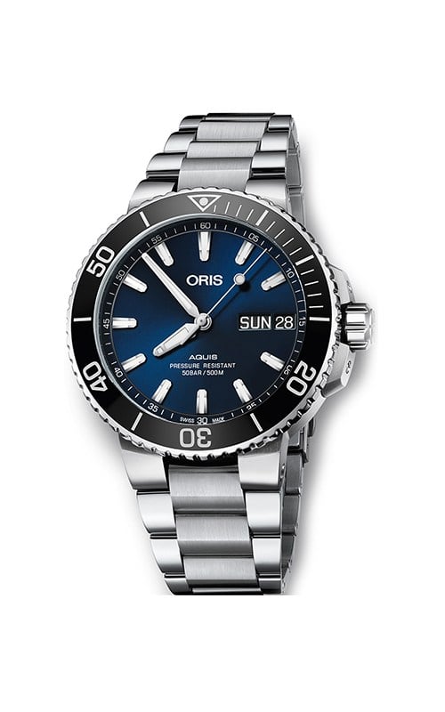 Oris 752.7733.41.35M Aquis Erkek Kol Saati