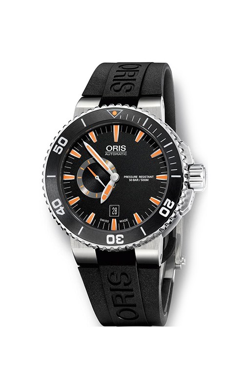 Oris OR.743 7673 4159-07 4 26 34EB Aquis Small Second, Date Erkek Kol Saati