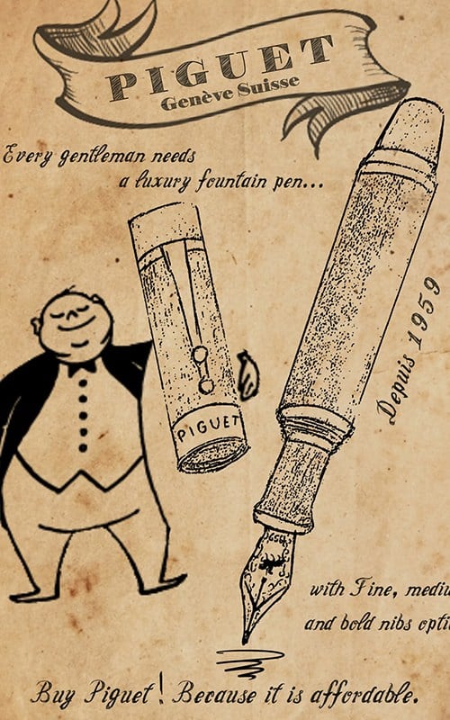 Piguet PGTAURUSV-RB Classic Roller Kalem