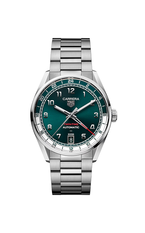 Tag Heuer WDA2114.BA0043 Carrera Date Twin-Time Erkek Kol Saati