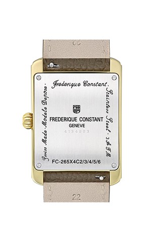 Frederique Constant FC.265S4C5 Carree Calander Moonphase Watch Kadın Kol Saati
