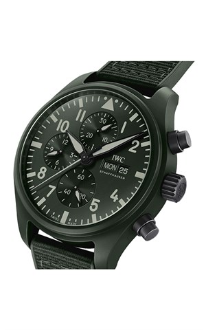 Iwc IW389106 Pilot’S Watch Chronograph Top Gun Edition “Woodland” Erkek Kol Saati