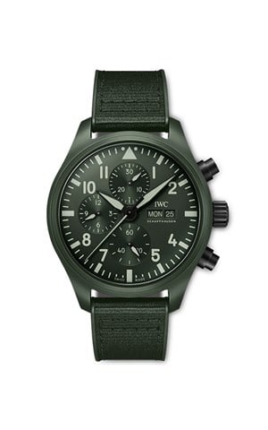 Iwc IW389106 Pilot’S Watch Chronograph Top Gun Edition “Woodland” Erkek Kol Saati