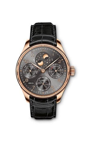 Iwc IW503404 Portuguese Perpetual Calender Double Moon Erkek Kol Saati