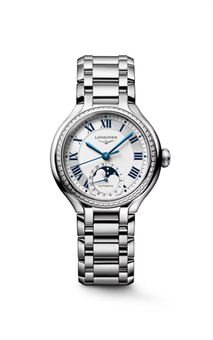 Longines L8.126.0.71.6 Moonphase Kadın Kol Saati