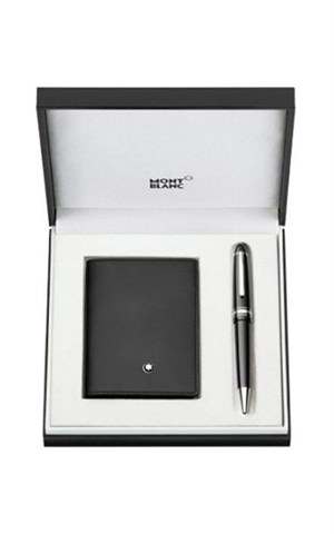 Mont Blanc 127644 Meisterstück Leather Set Pens