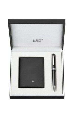 Mont Blanc 127644 Meisterstück Leather Set Pens