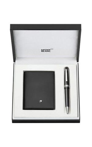 Mont Blanc -127644- Kalem Kalem Cüzdan Set