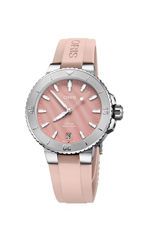 Oris 01 733 7770 4158 07 4 18 66FC Aquis Kadın Kol Saati