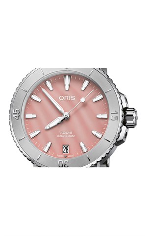 Oris 01 733 7770 4158 07 8 18 05P Aquis Kadın Kol Saati