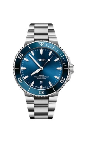 Oris 01 733 7789 4135-07 8 23 04PEB Aquis Date Erkek Kol Saati
