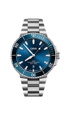 Oris 01 733 7789 4135-07 8 23 04PEB Aquis Date Erkek Kol Saati