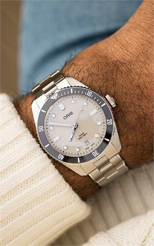 Oris 01 733 7795 4051-Set Diver Erkek Kol Saati