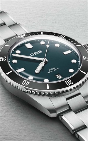 Oris 01 733 7795 4055-Set Diver Erkek Kol Saati