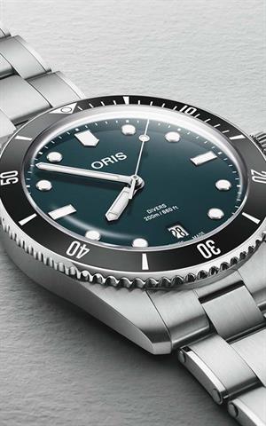Oris 01 733 7795 4055-Set Diver Erkek Kol Saati