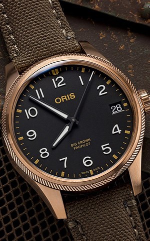 Oris 01 751 7761 3164-07 3 2003BRLC Big Crown Propilot Big Date Erkek Kol Saati