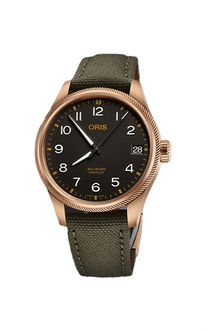 Oris 01 751 7761 3164-07 3 2003BRLC Big Crown Propilot Big Date Erkek Kol Saati