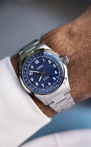 Oris 01 754 7798 4068-07 8 20 06 Big Crown Pointer Date Erkek Kol Saati