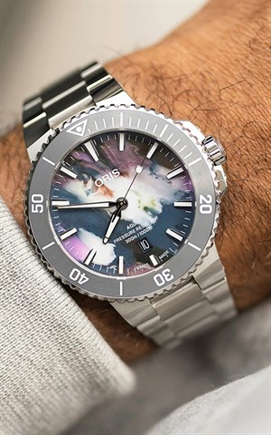 Oris 733 7789 4150-07 8 23 04PEB Aquis Erkek Kol Saati