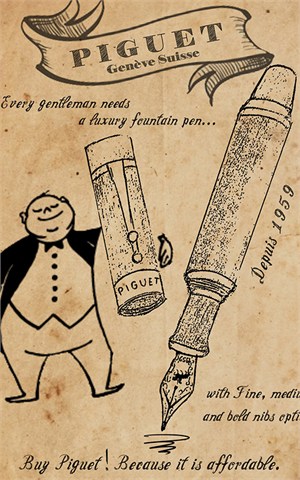 Piguet PGTAURUSN-RB Classic Roller Kalem