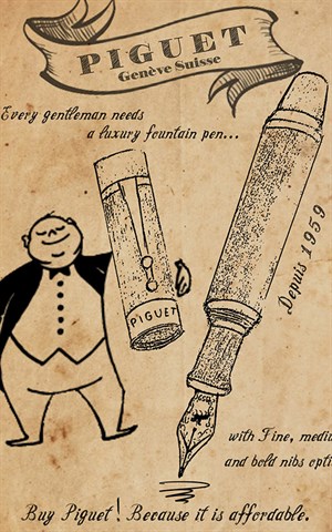 Piguet PGTAURUSN-RB Classic Roller Kalem
