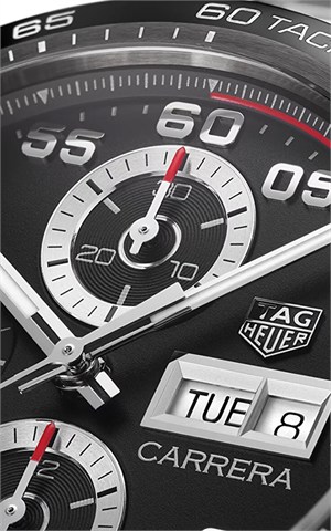 Tag Heuer CBN2A1AA.BA0643 Carrera Chronograph Erkek Kol Saati