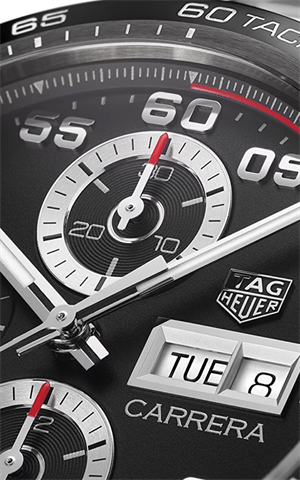 Tag Heuer CBN2A1AA.BA0643 Carrera Chronograph Erkek Kol Saati