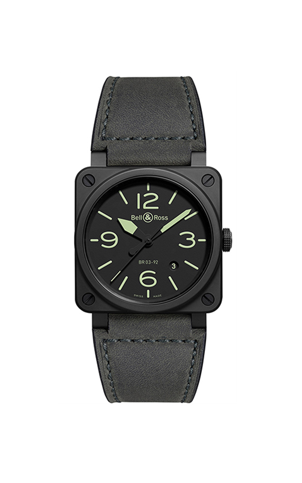 Bell Ross BR0392.BL3.CE.SCA Aviation Erkek Kol Saati