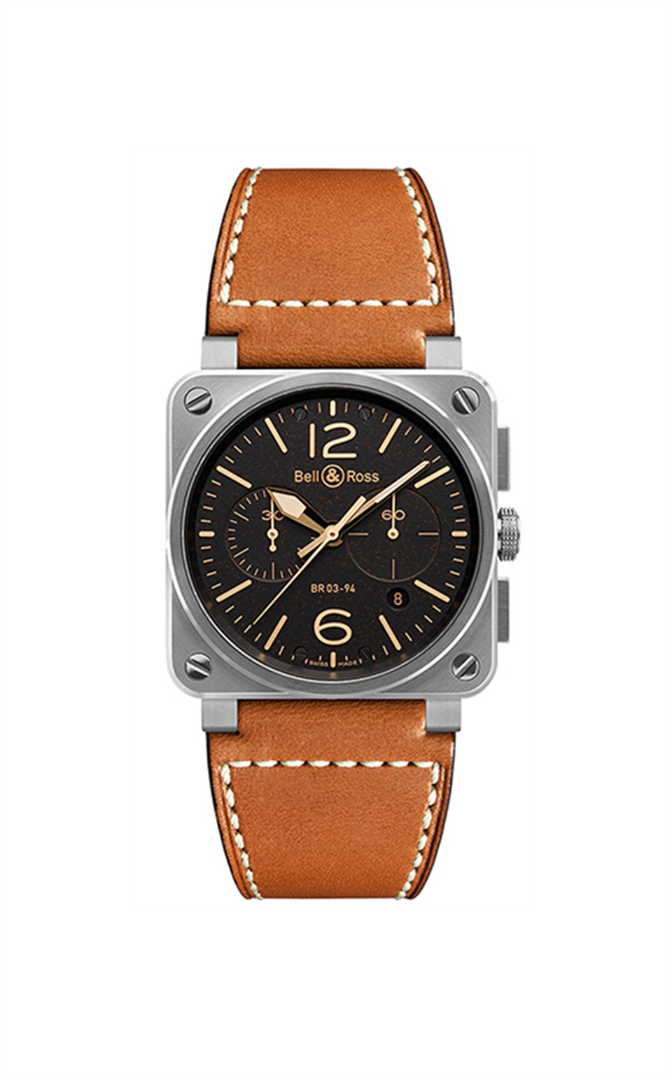Bell Ross BR0394.ST.G.HE.SCA  Erkek Kol Saati