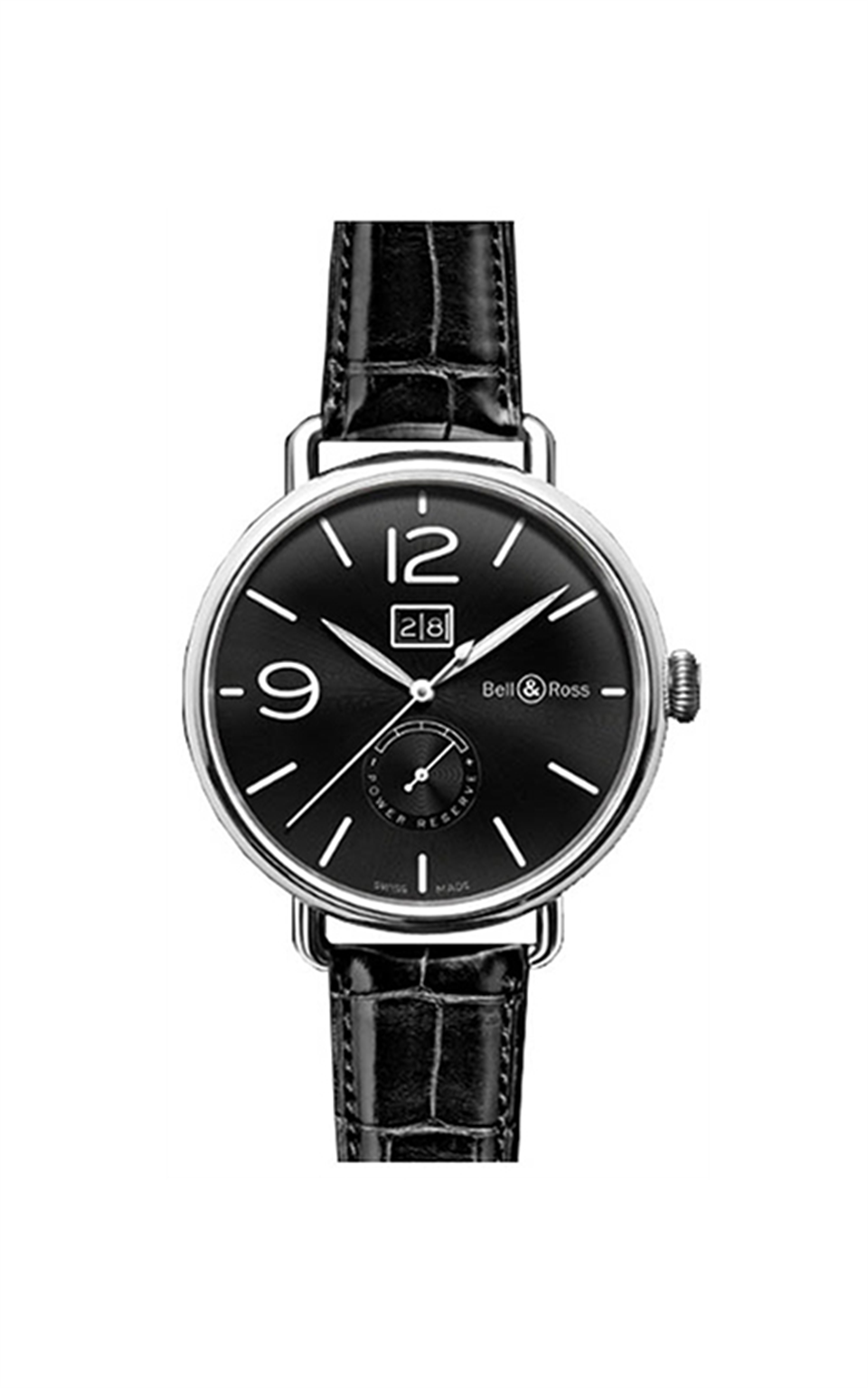 Bell Ross BRWW190.BL.ST.SCR Vintage Erkek Kol Saati