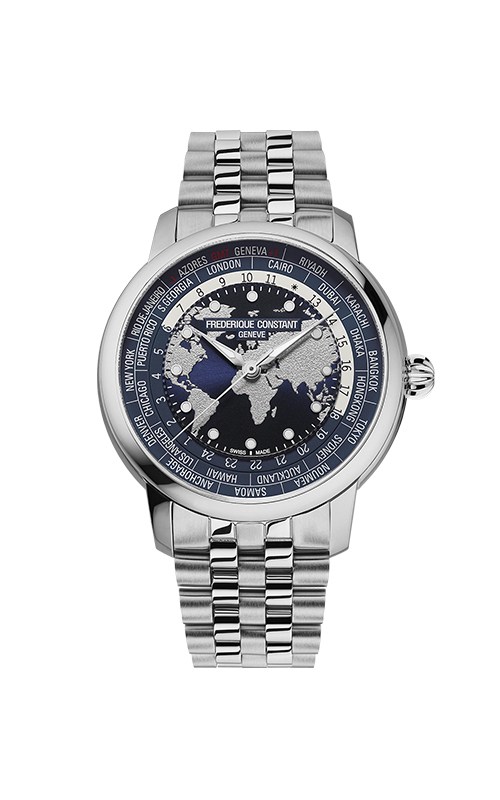 Frederique Constant FC.719NN3H6B Classic Worldtimer Erkek Kol Saati