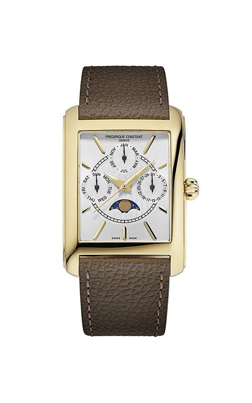 Frederique Constant FC.265S4C5 Carree Calander Moonphase Watch Kadın Kol Saati