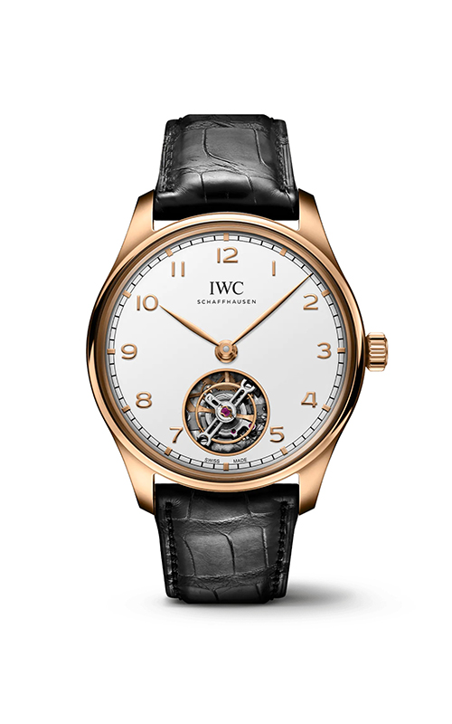 Iwc IW545801 Portugieser Hand-Wound Tourbillon Erkek Kol Saati