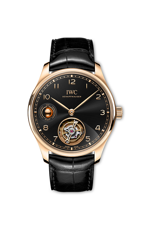 Iwc IW545901 Portugieser Hand-Wound Tourbillon Day & Night Erkek Kol Saati