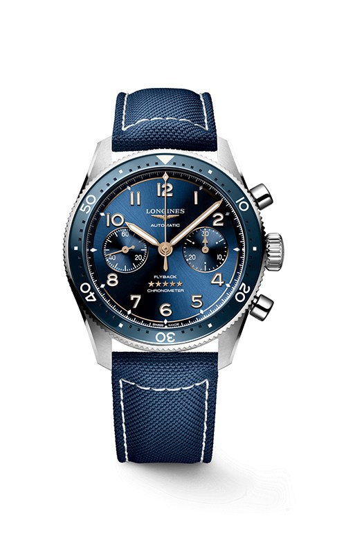 Longines L3.821.4.93.2 Spirit Chronograph Watches
