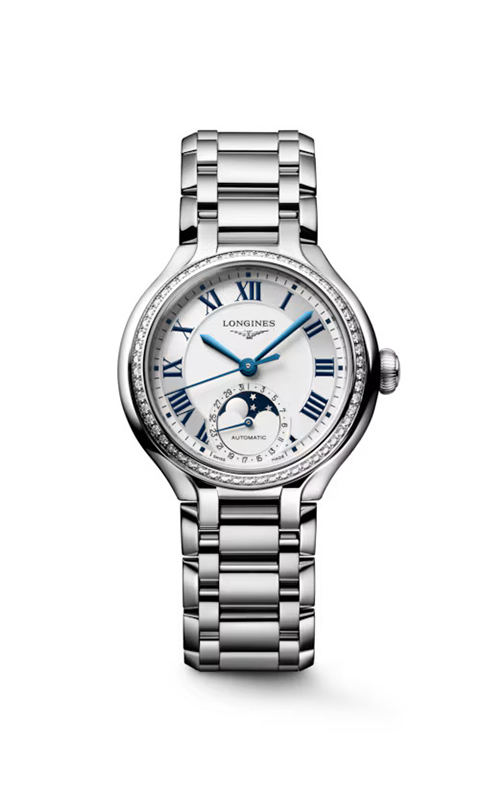 Longines L8.126.0.71.6 Moonphase Kadın Kol Saati