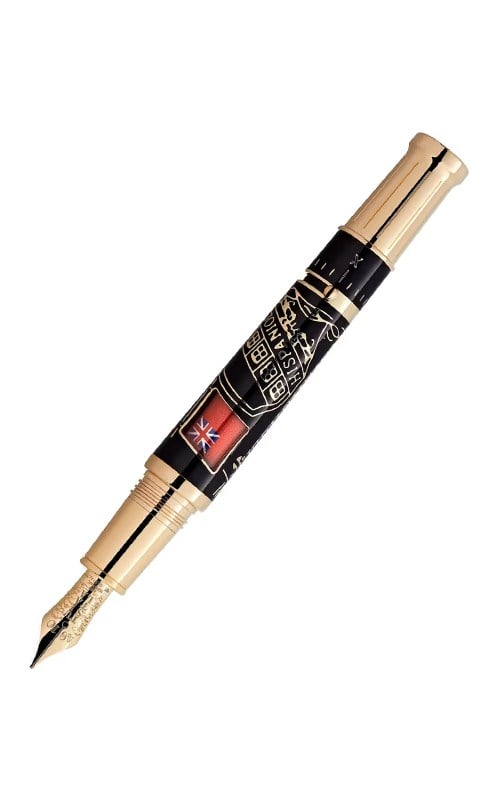 Mont Blanc 129521 Writers Edition Homage To Robert Louis Stevenson Dolma Kalem Kalem