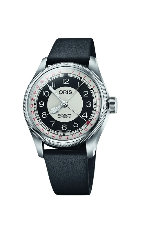 Oris 01 754 7779 4061-07 5 19 25 Big Crown Pointer Date Bullseye Erkek Kol Saati