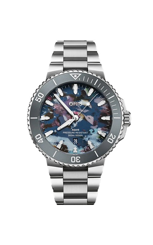 Oris 733 7789 4150-07 8 23 04PEB Aquis Erkek Kol Saati