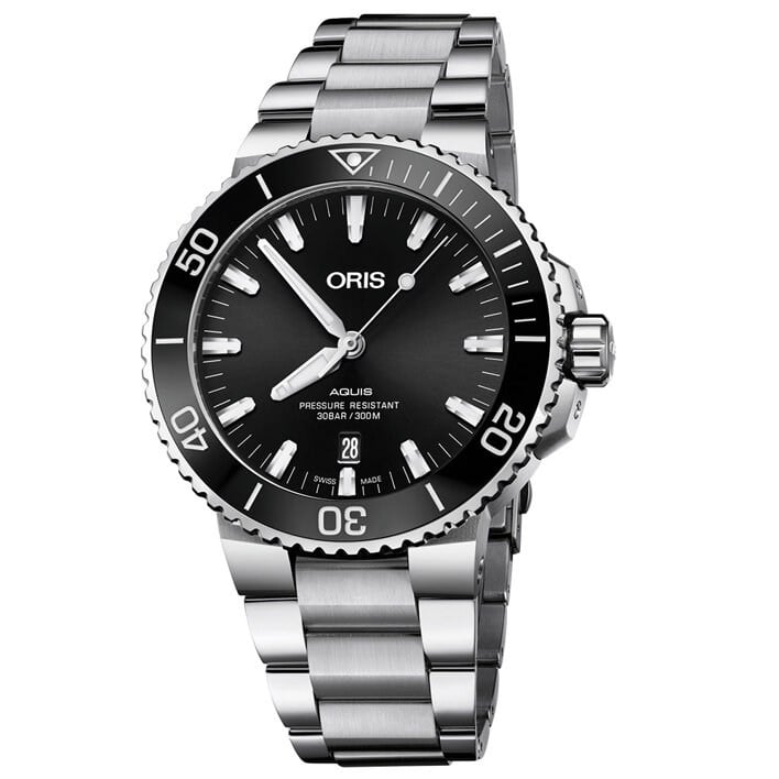 Oris 733.7730.41.34 MB Aquis Watches