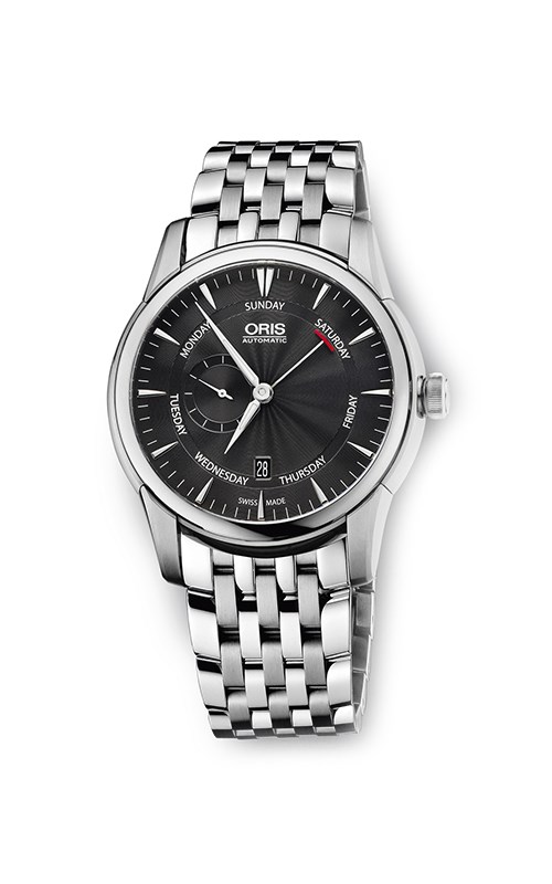 Oris OR.745 7666 4054-07 8 23 77 Oris Artelier Small Second, Pointer Day Erkek Kol Saati