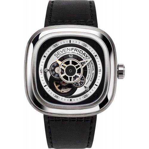Sevenfriday SF-P1B-01 Metalic Erkek Kol Saati