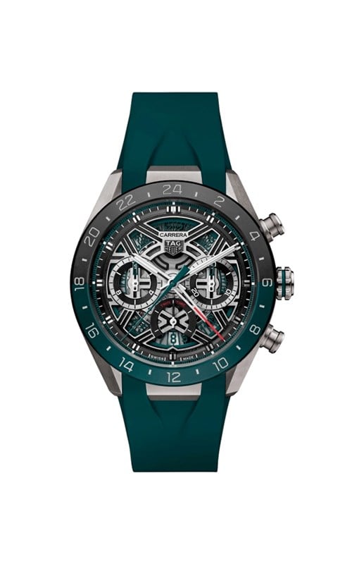 Tag Heuer CBU2084.FT6297 Carrera Chronograph Twin-Time Extreme Sport Erkek Kol Saati