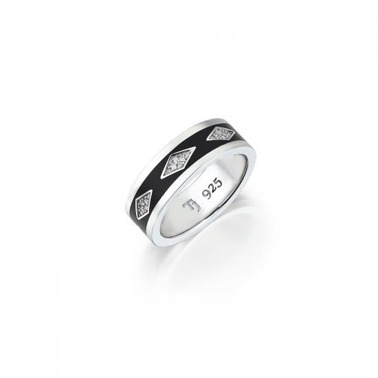 Thuja Jewels TSCR 005 WD-BLA Yüzük Yüzük Aksesuar