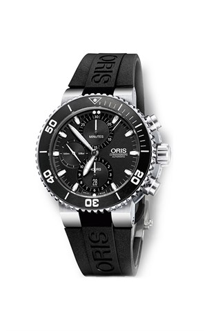 Oris OR.774 7655 4154-07 4 26 34EB Aquis Chronograph Erkek Kol Saati