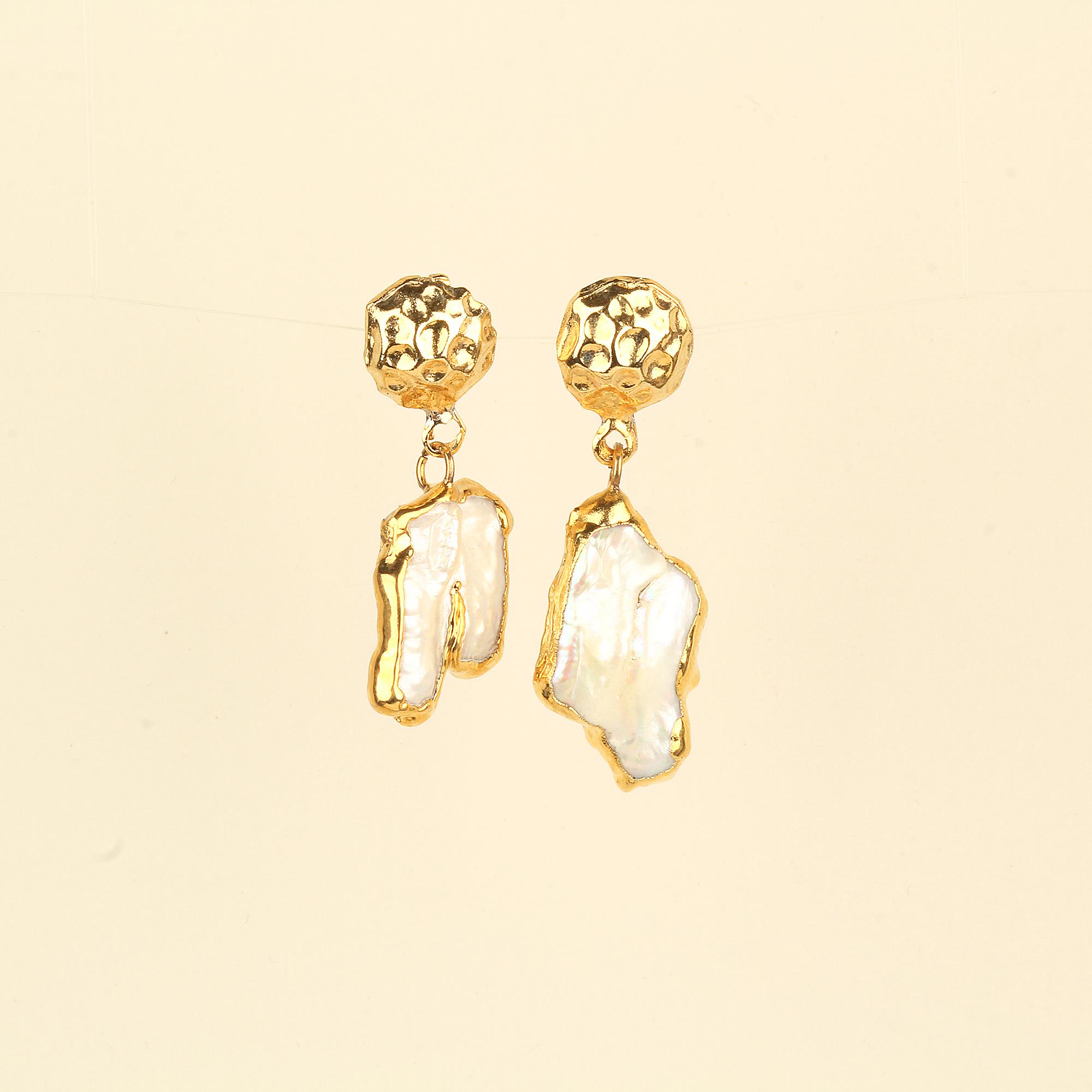 Antique Pearl Earrings