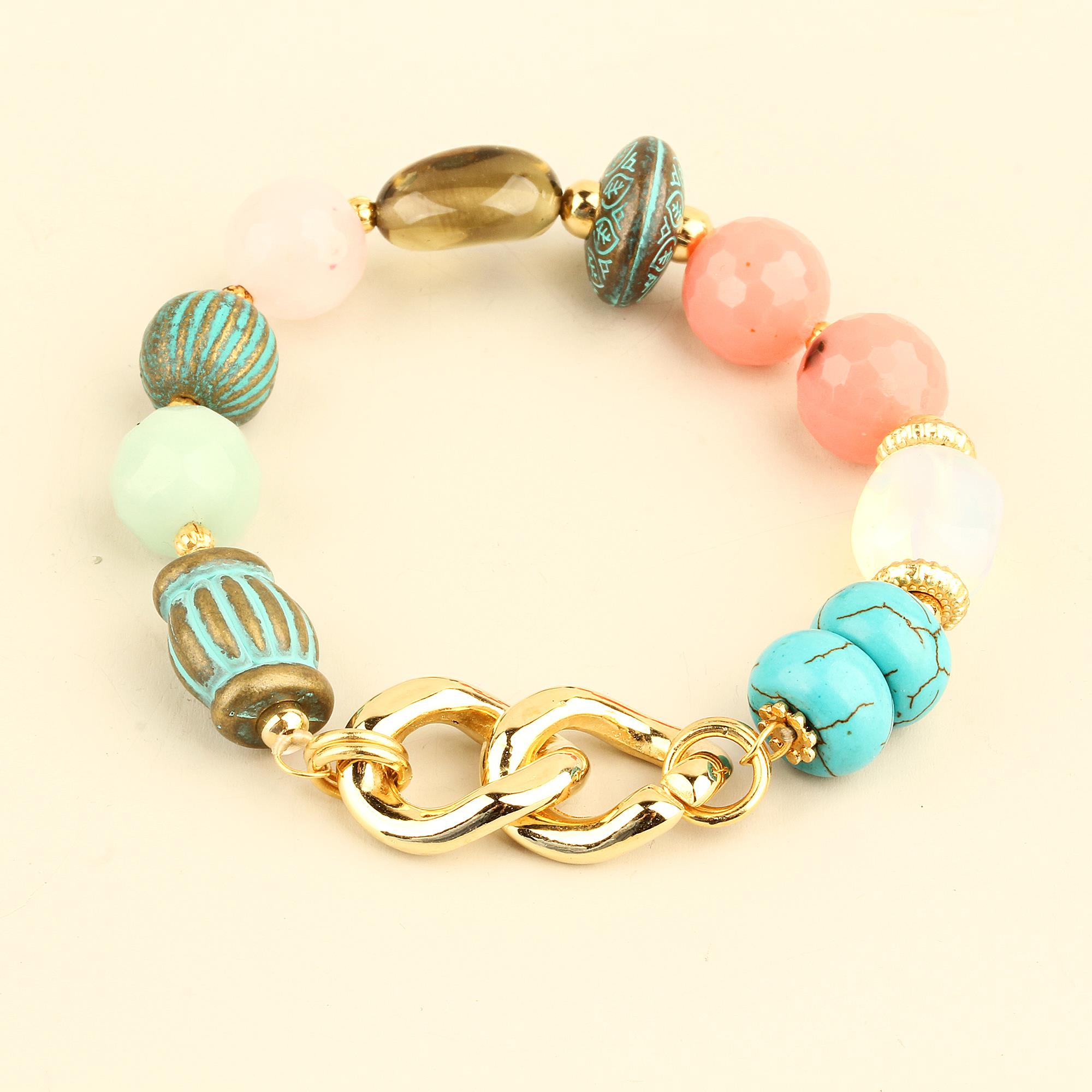Chain Natural Stone Bracelet