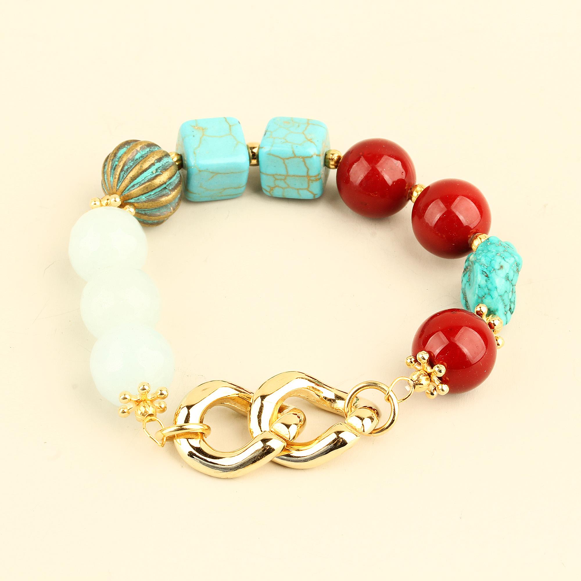 Chain Natural Stone Bracelet