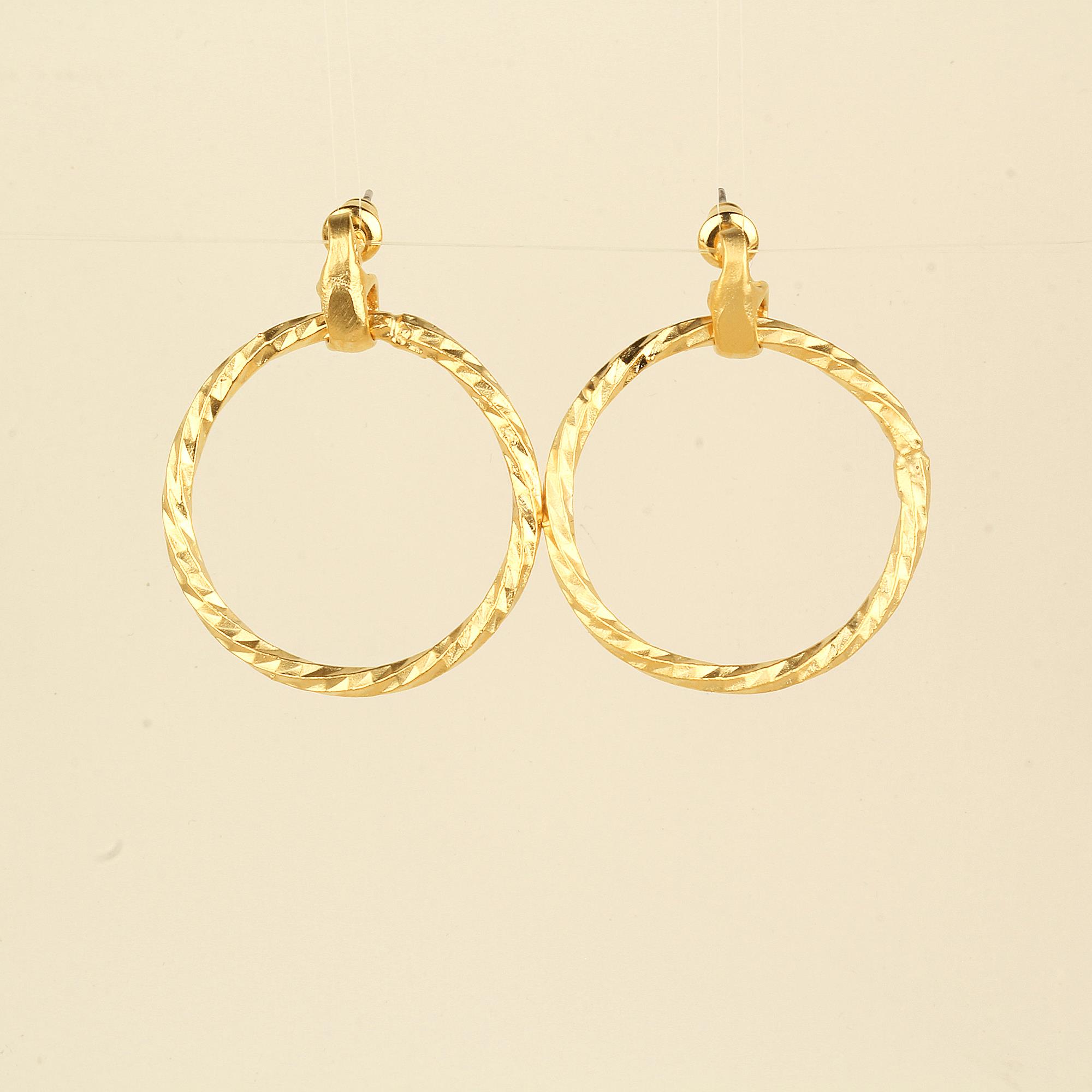 Hoop Dangle Earrings